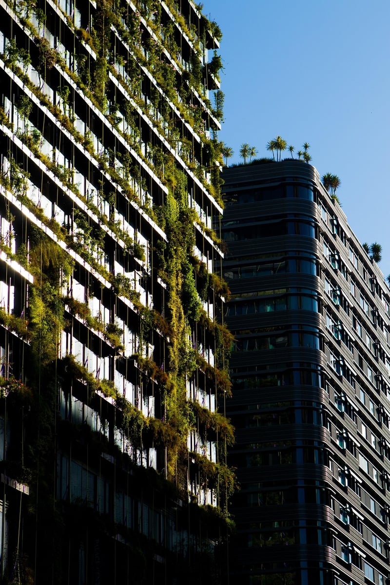 Edible vertical garden